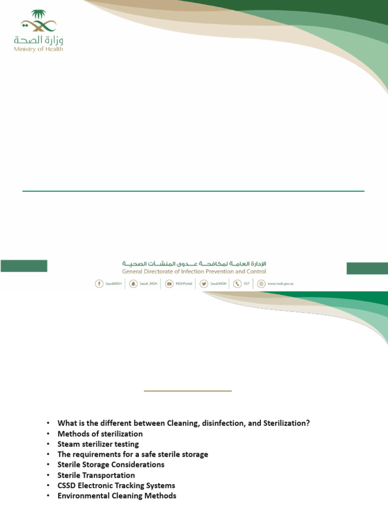 Sterilization Methods and Storage Guidelines | PDF | Sterilization ...