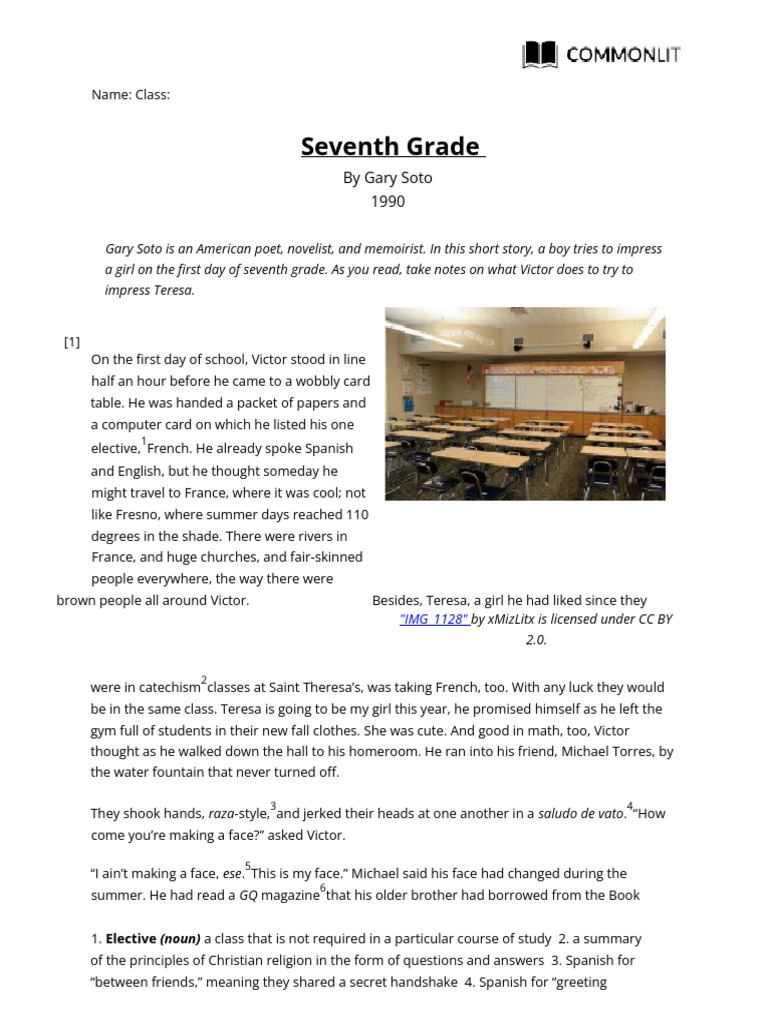 Joel Velasco Diaz (SMS) - CommonLit _ Seventh Grade - Doc | PDF