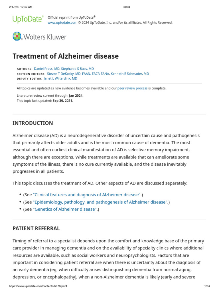 5073 | PDF | Dementia | Hormone Replacement Therapy