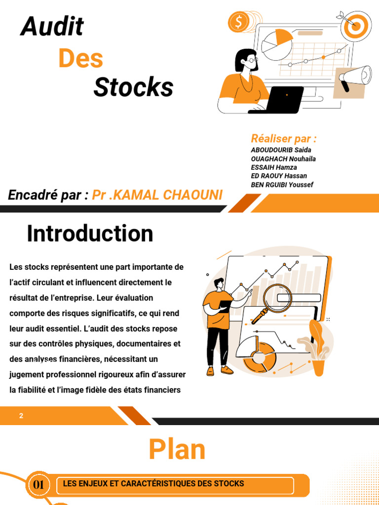 Audit des Stocks : Méthodologie et Enjeux | PDF | Audit | Comptabilité