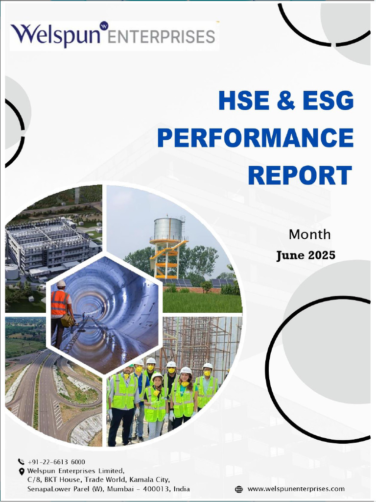 June 2025 HSE Performance Report | PDF | Capacity Building
