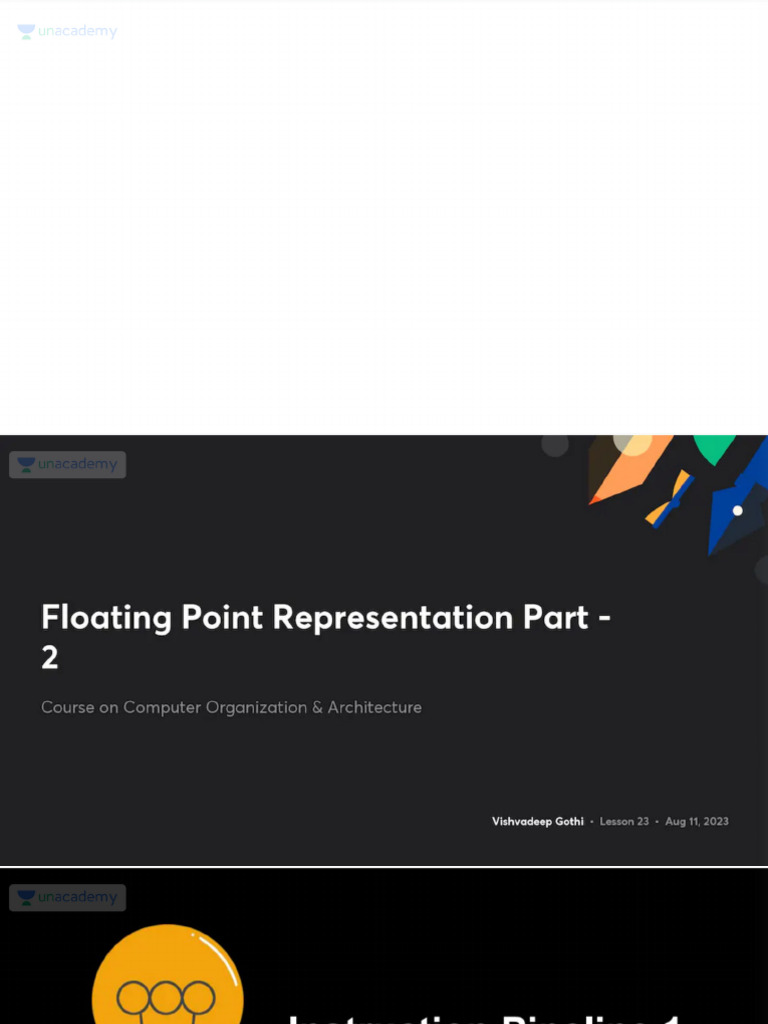 Floating Point Representation Part 2 With Anno | PDF