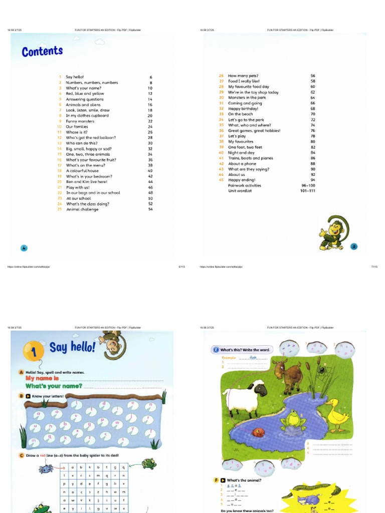 Fun for Starters 4th Edition PDF | PDF