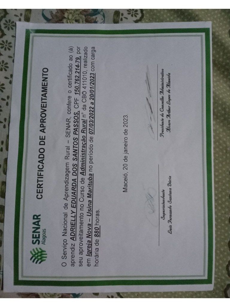 Certifica Dos | PDF