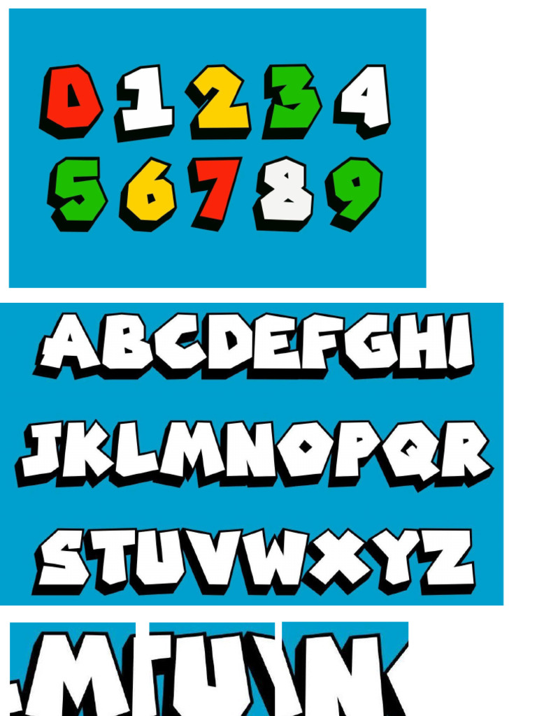 Letras Mario | PDF