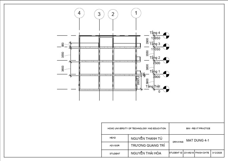BIM Revit Practice Drawing Overview | PDF