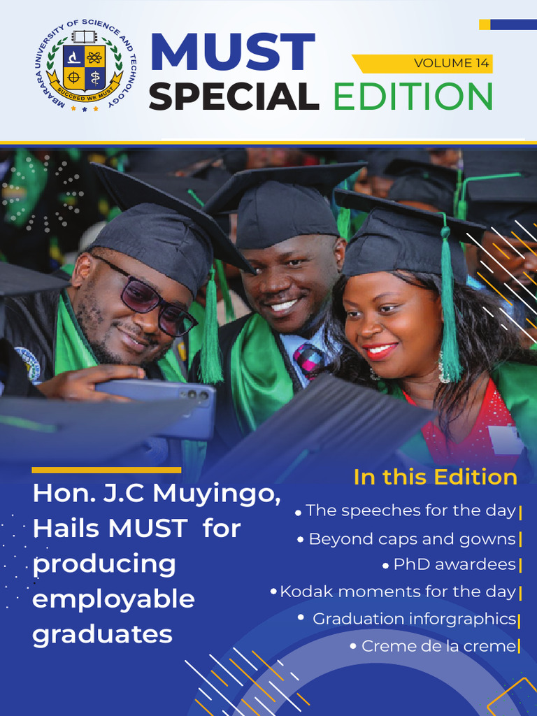 MUST Graduation: Celebrating 30 Years of Excellence | PDF | Academic ...