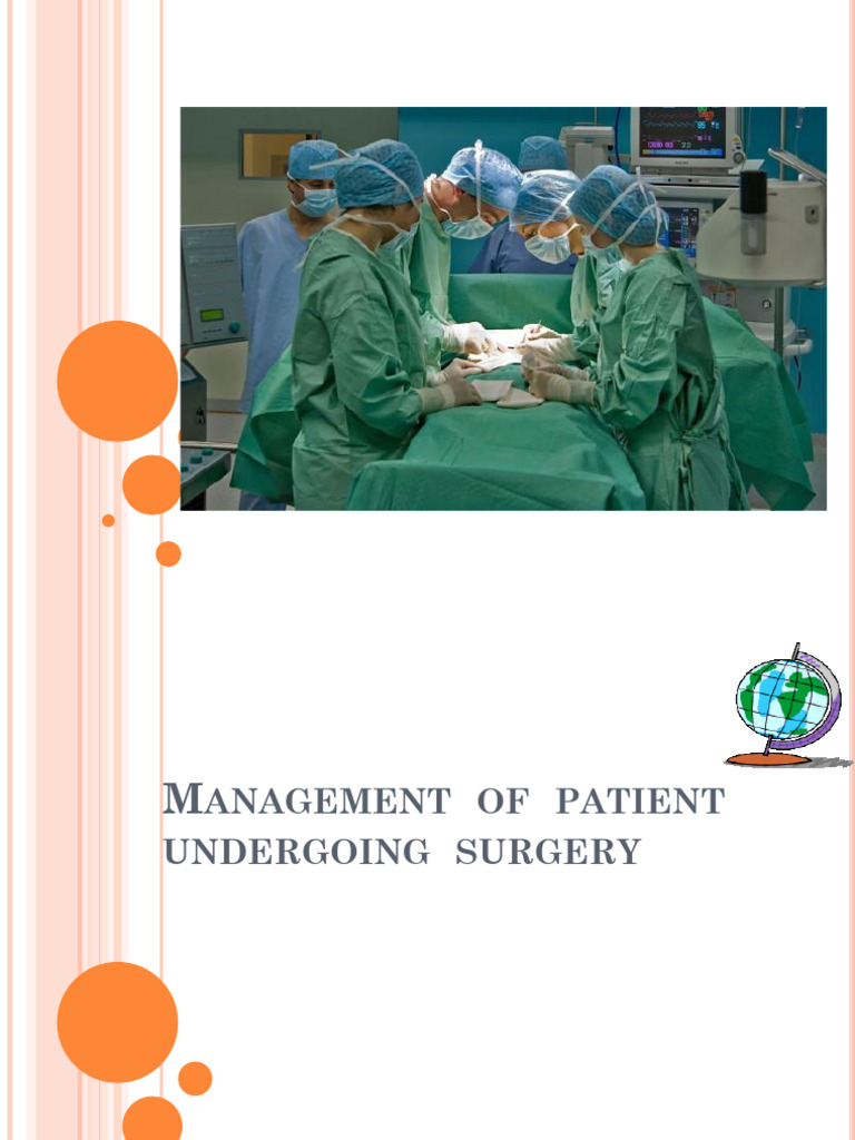 Surgical Patient Management Guide | PDF | Surgery | Thrombosis