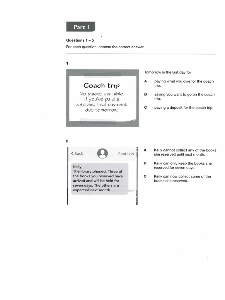 PTP Prel Test 6 Reading | PDF