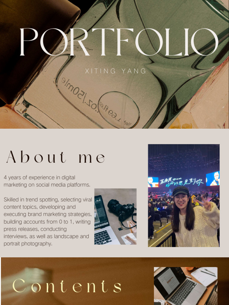 Portfolio XITING YANG Compressed | PDF