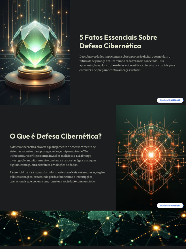 5 Fatos Cruciais sobre Defesa Cibernética | PDF | Segurança | Segurança ...