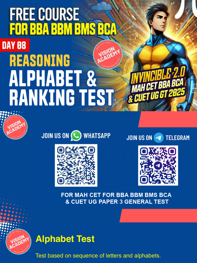 Alphabet and Ranking Test Guide | PDF | Linguistics | Writing
