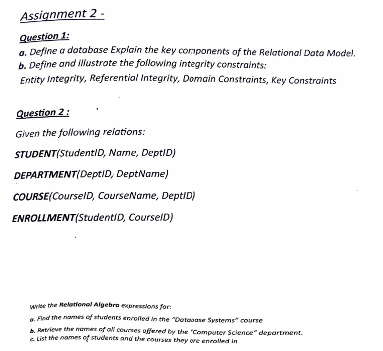 Assignment 2 Dbm s | PDF