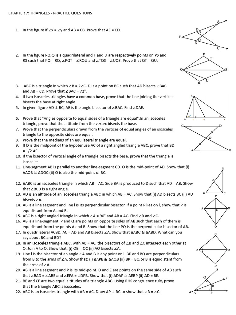Holiday Homework Maths 2025 26 Triangles Surface Area Volumes | PDF ...
