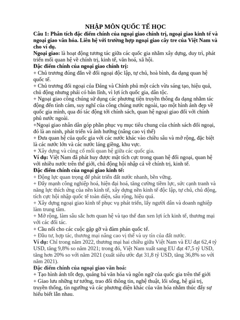 Nhập Môn QTH 2023 | PDF