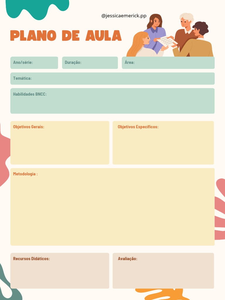 Plano de Aula Em Branco Ilustrado Bege e Verde_20260101_174557_0000 | PDF