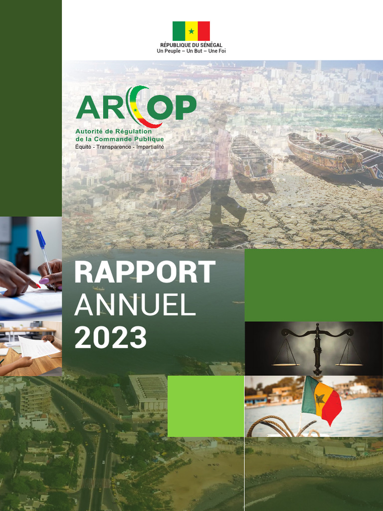 Rapport Annuel 2023 ARCOP Sénégal | PDF | Partenariat public-privé ...