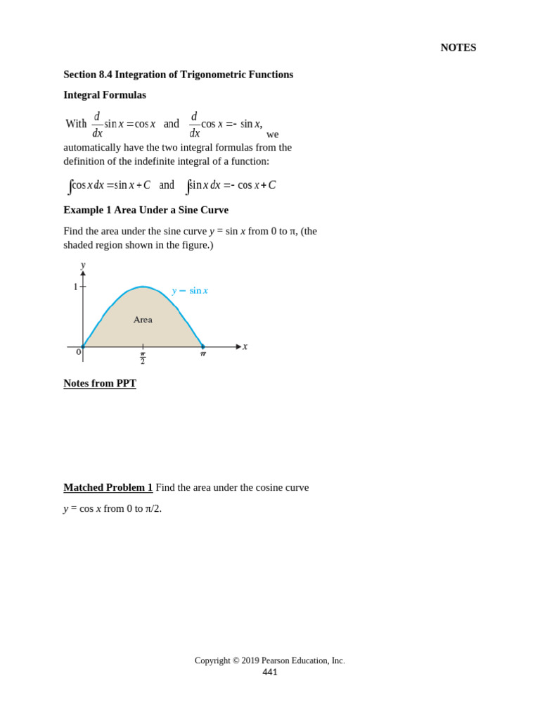 Integrating Trigonometric Functions | PDF | Trigonometric Functions ...