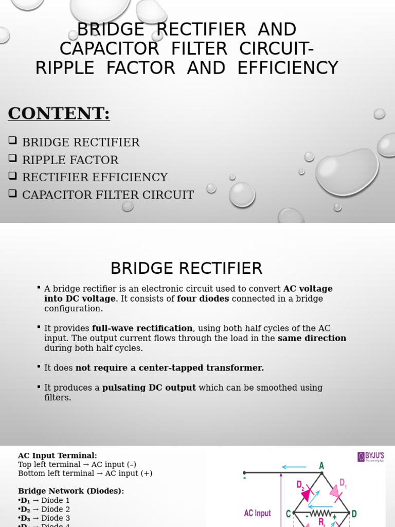 Fee Assignment | PDF | Rectifier | Capacitor
