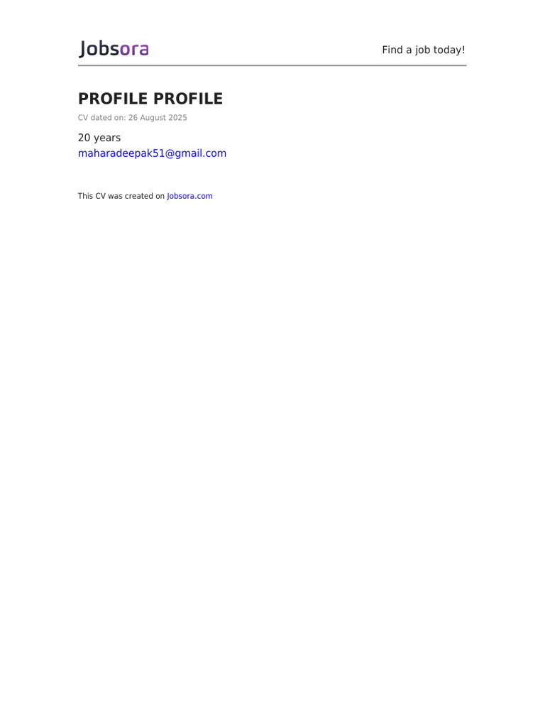 Profile Profile | PDF