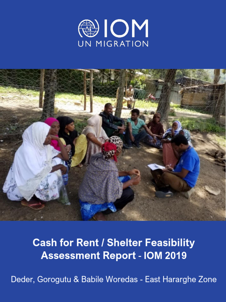East Hararghe Cash for Rent/Shelter Report | PDF | Sampling (Statistics ...