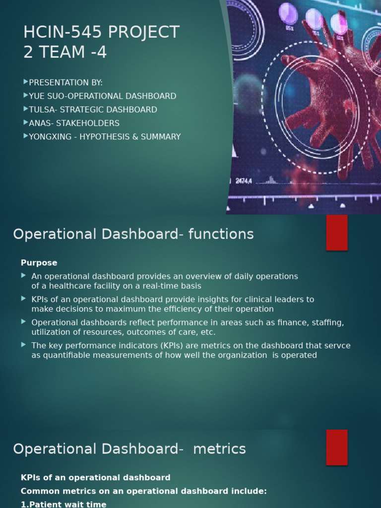 project 2 | PDF | Performance Indicator | Health Care