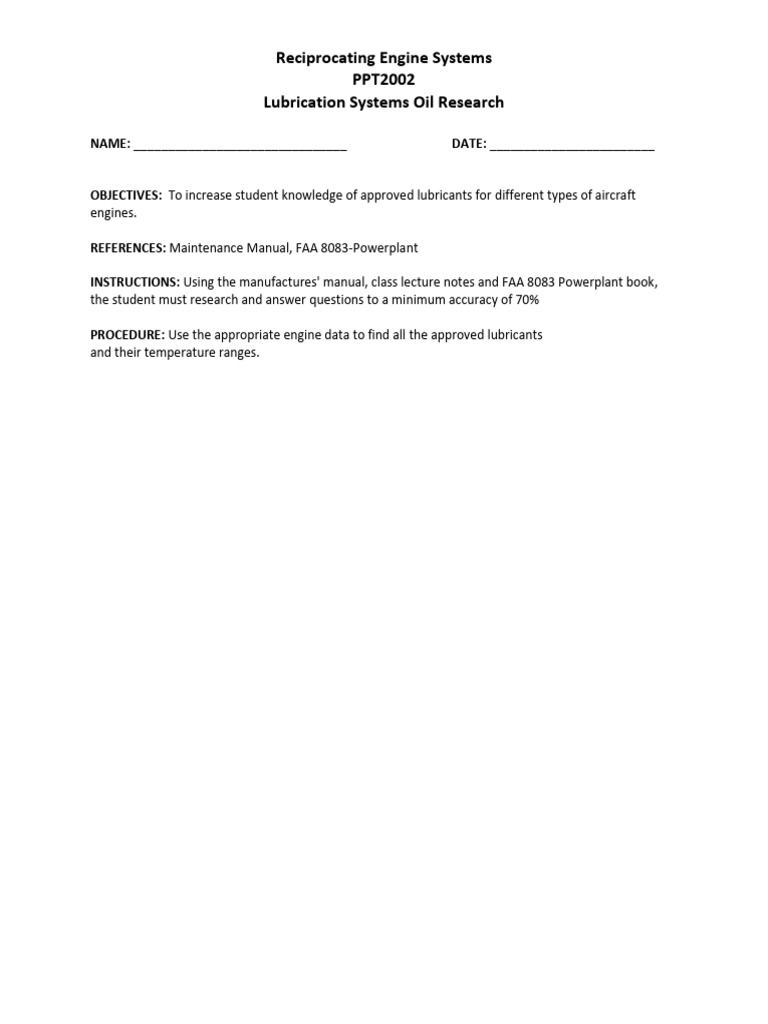 Lubrication Systems Oil Research (1) | PDF | Motor Oil | Mechanical ...