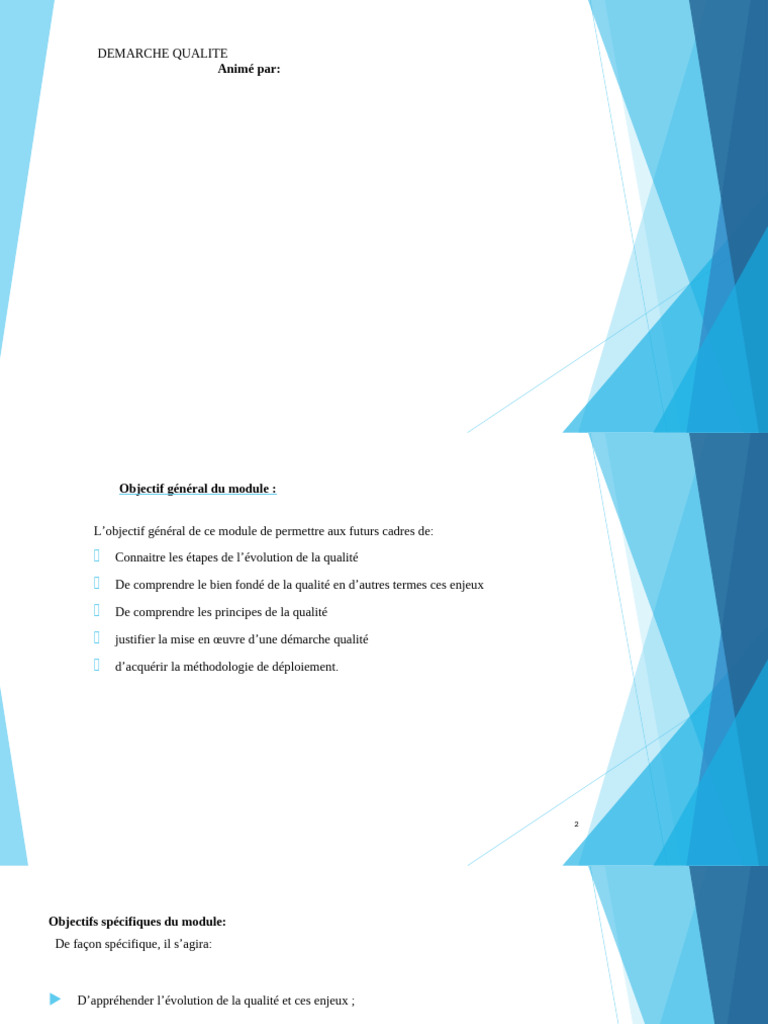 Démarche Qualité et Normes ISO 9001 | PDF | Management de la qualité ...