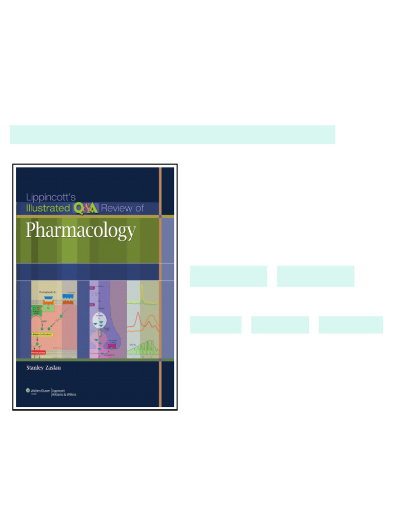 Lippincott's Illustrated Q&A Review of Pharmacology full PDF