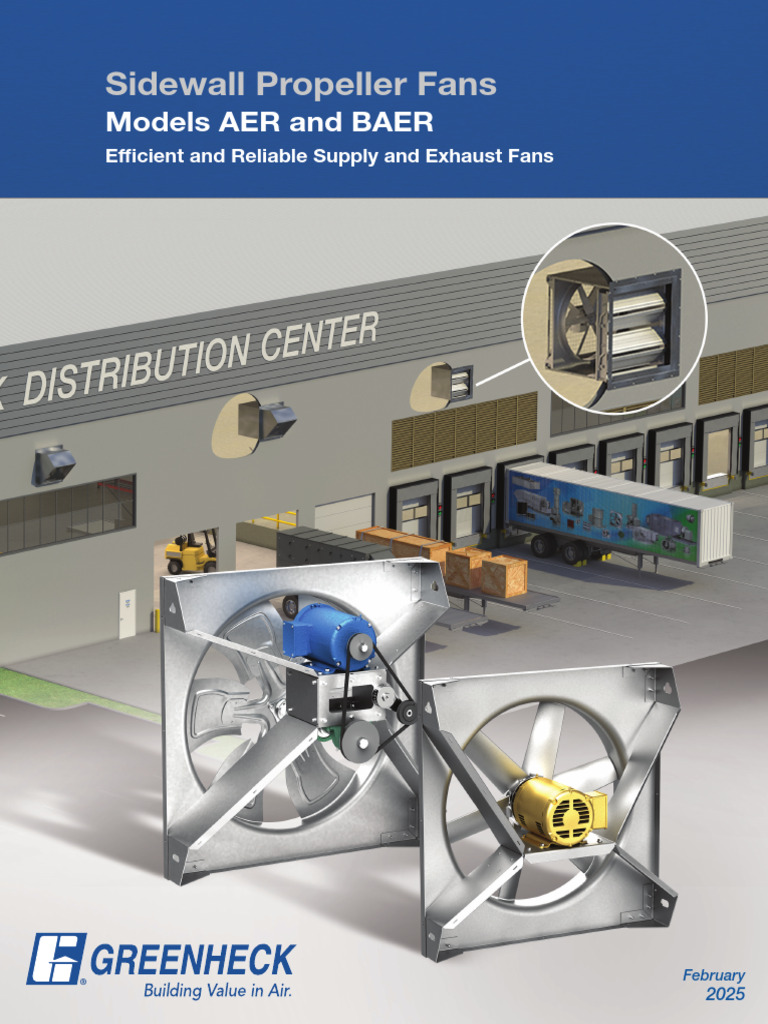 Efficient Sidewall Propeller Fans | PDF | Belt (Mechanical ...