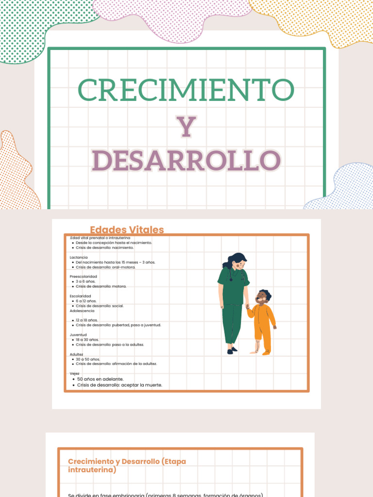 Presentación de crecimiento y desarrollo | PDF | Adolescencia | Pecho