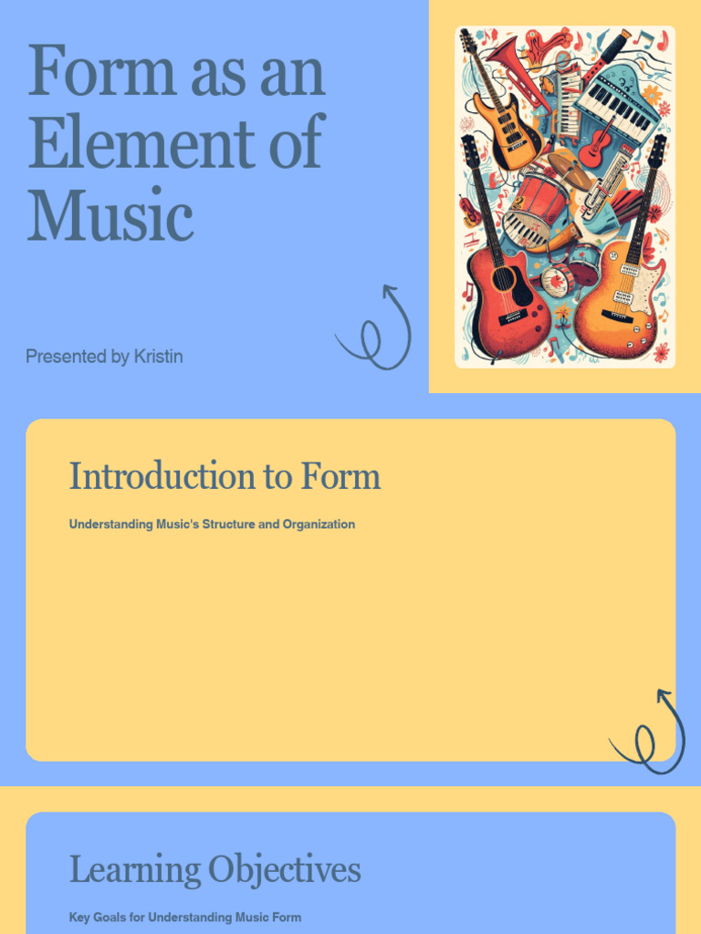 Music Presentataion | PDF | Pattern | Musical Forms