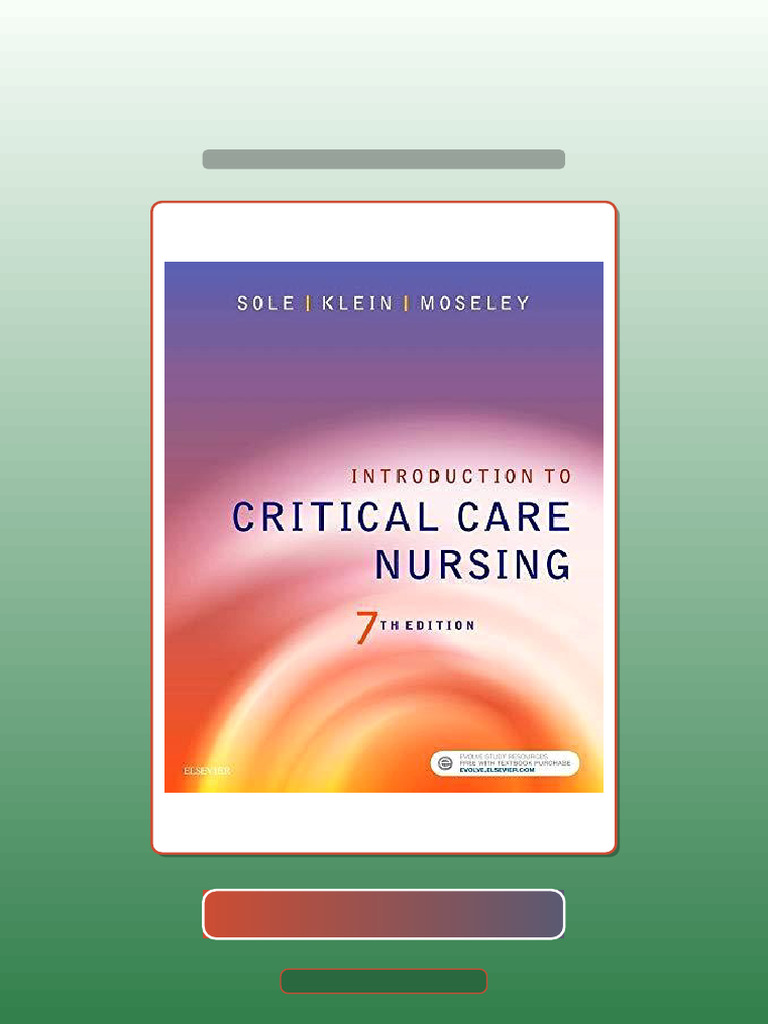 Introduction to Critical Care Nursing 7th Edition 199278 | PDF
