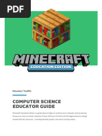 Minecraft Hour of Code Adventure | PDF | Computer Programming | Learning