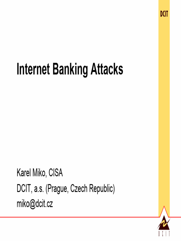 CEPOL Internet Banking Attacks | PDF | Phishing | Malware