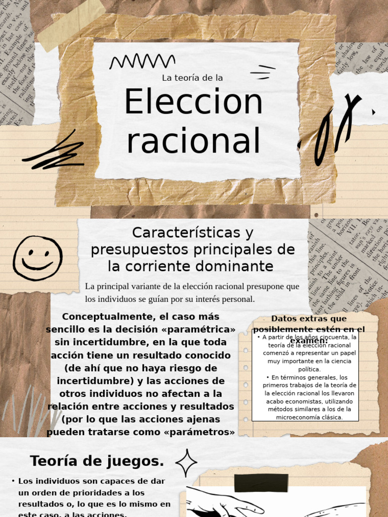 Teoría de Elección Racional y Críticas | PDF | Racionalidad | Cognición