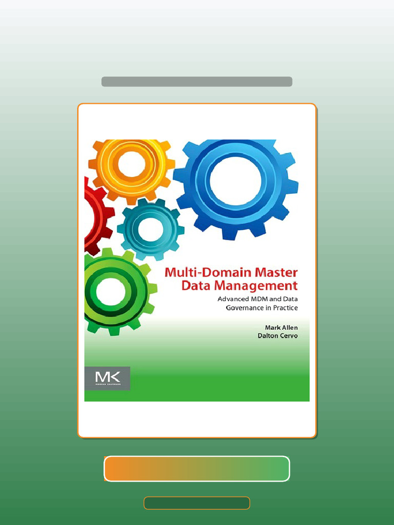 Multi Domain Master Data Management Advanced MDM and Data Governance in ...
