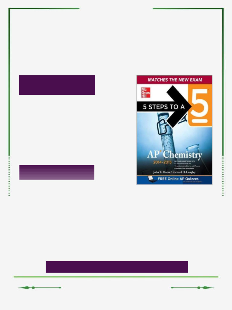 AP Chemistry 2014 2015 Edition Langley eBook fully licensed edition ...
