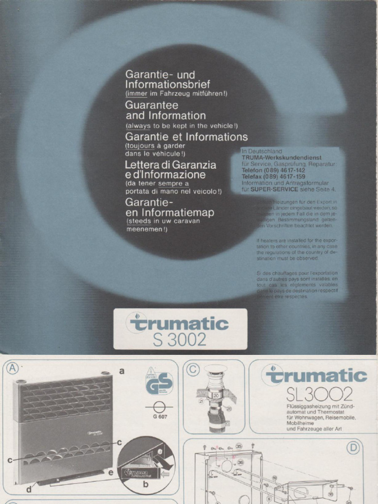 Trumatic S 3002 | PDF