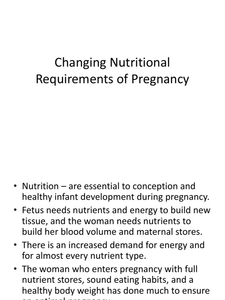 Nutrition intelligence overview
