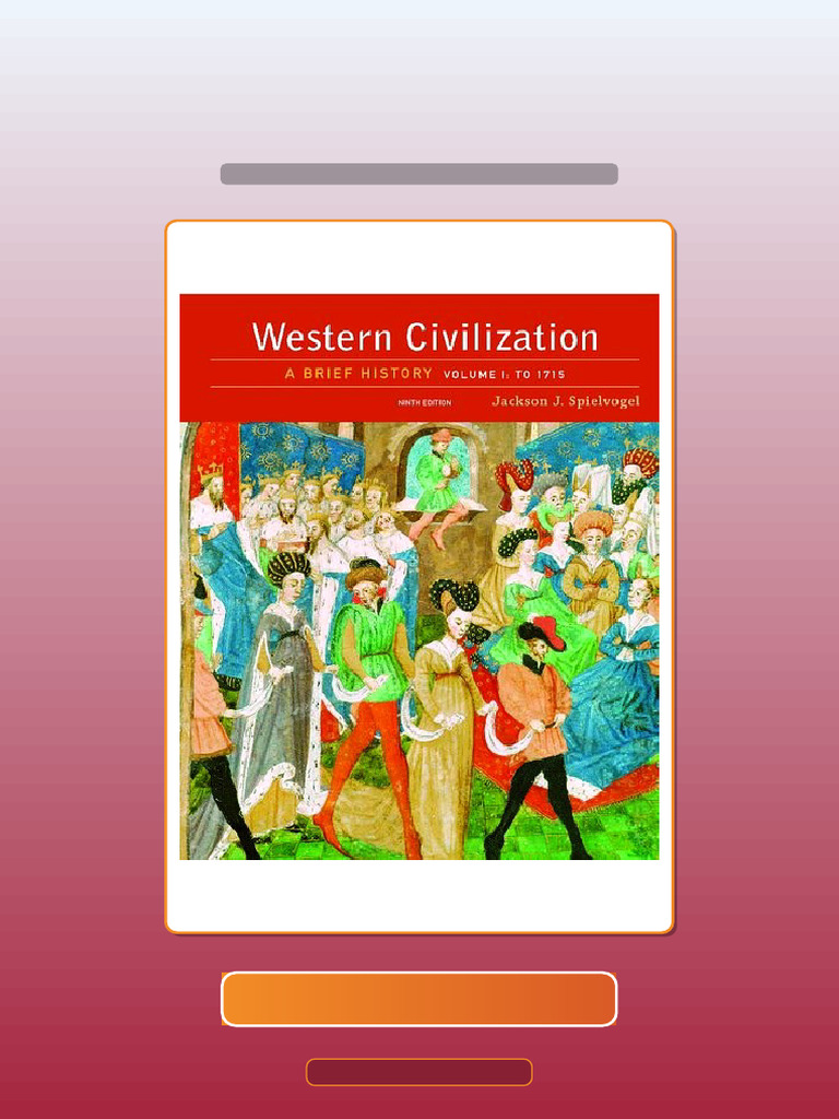 Western Civilization a Brief History Ninth Edition Jackson J Spielvogel ...
