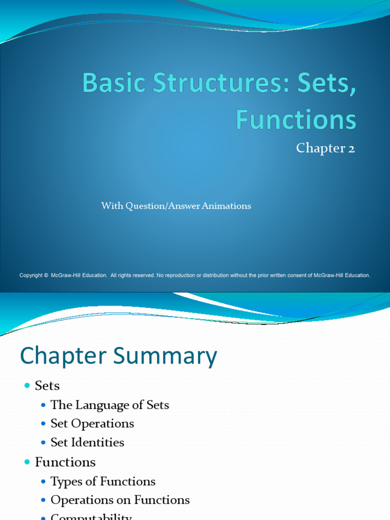 Understanding Sets and Functions in Math | PDF | Function (Mathematics ...