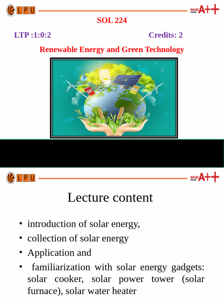 Solar Energy and PV System | PDF | Solar Energy | Photovoltaics