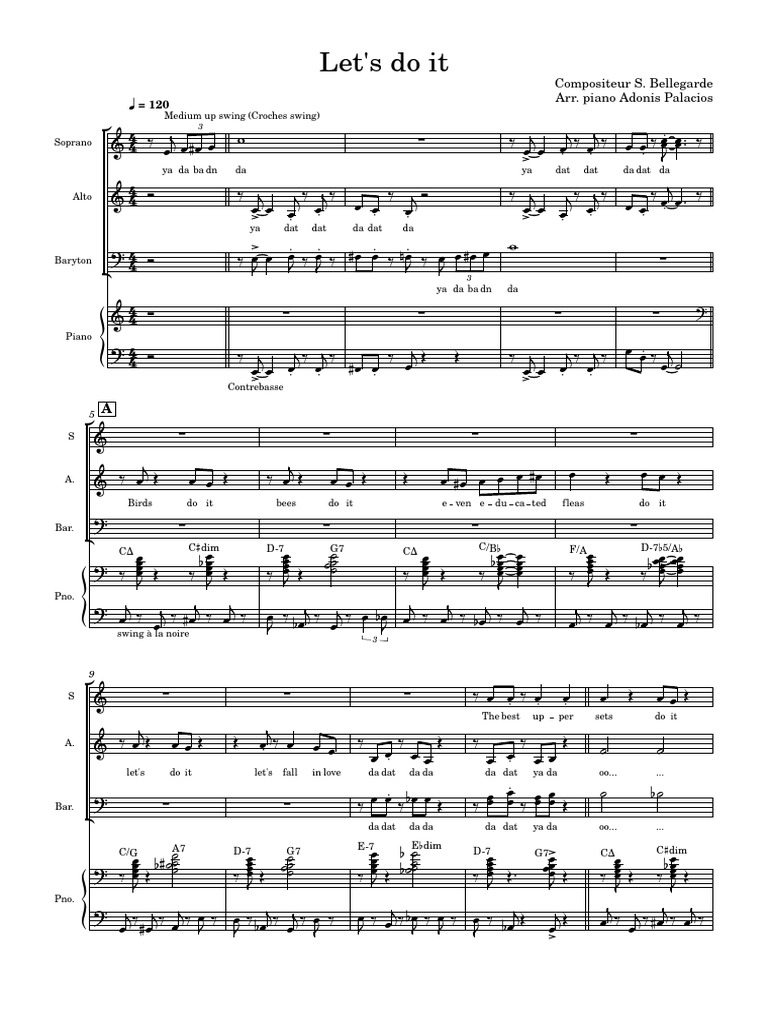 3 Let's Do It+Piano (2207) | PDF