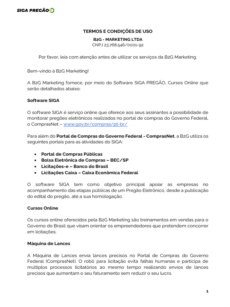 Termo+&+licença+e+política+de+proteção | PDF | Política de privacidade ...