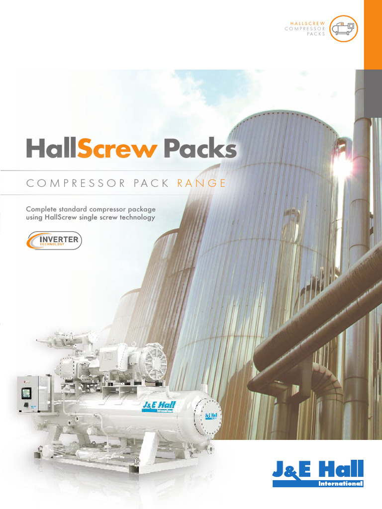 HallScrew Compressor Pack Overview | PDF | Pump | Air Conditioning