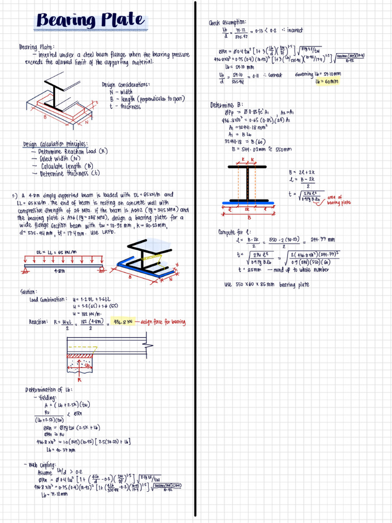 Lec8 Bearing Plate | PDF