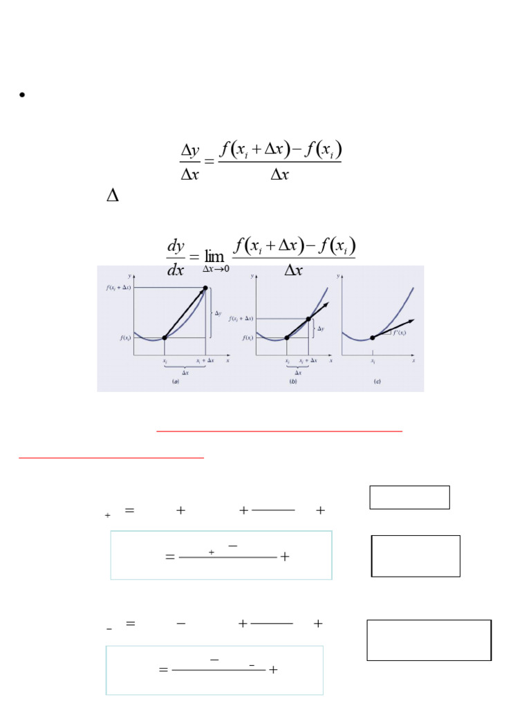 Numerical Differentiation Techniques | PDF | Finite Difference | Derivative
