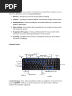 Computer Basics for Class 1 Students | PDF | Computer Keyboard | Input ...