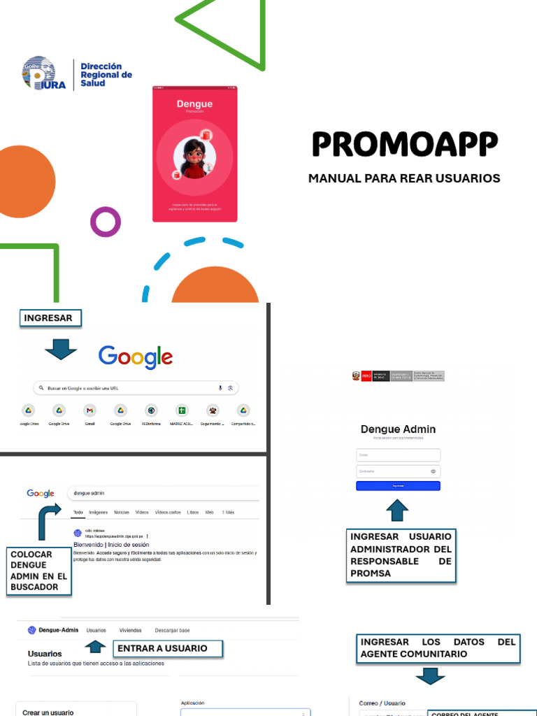 Manual de Ingreso para PROMOAPP | PDF